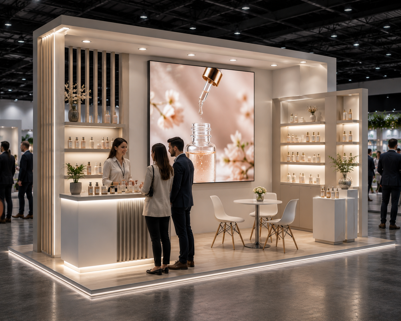 10x10 LED Exhibit for Fashion & Retail