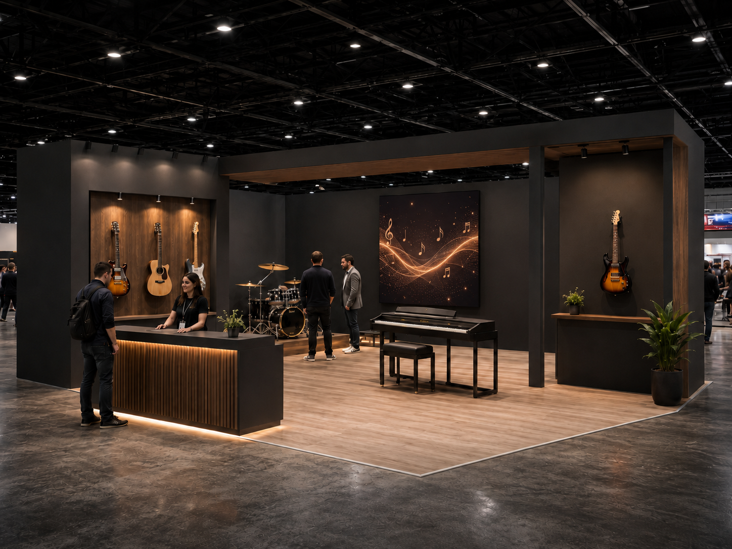 10x10 LED Exhibit for Startup Launch